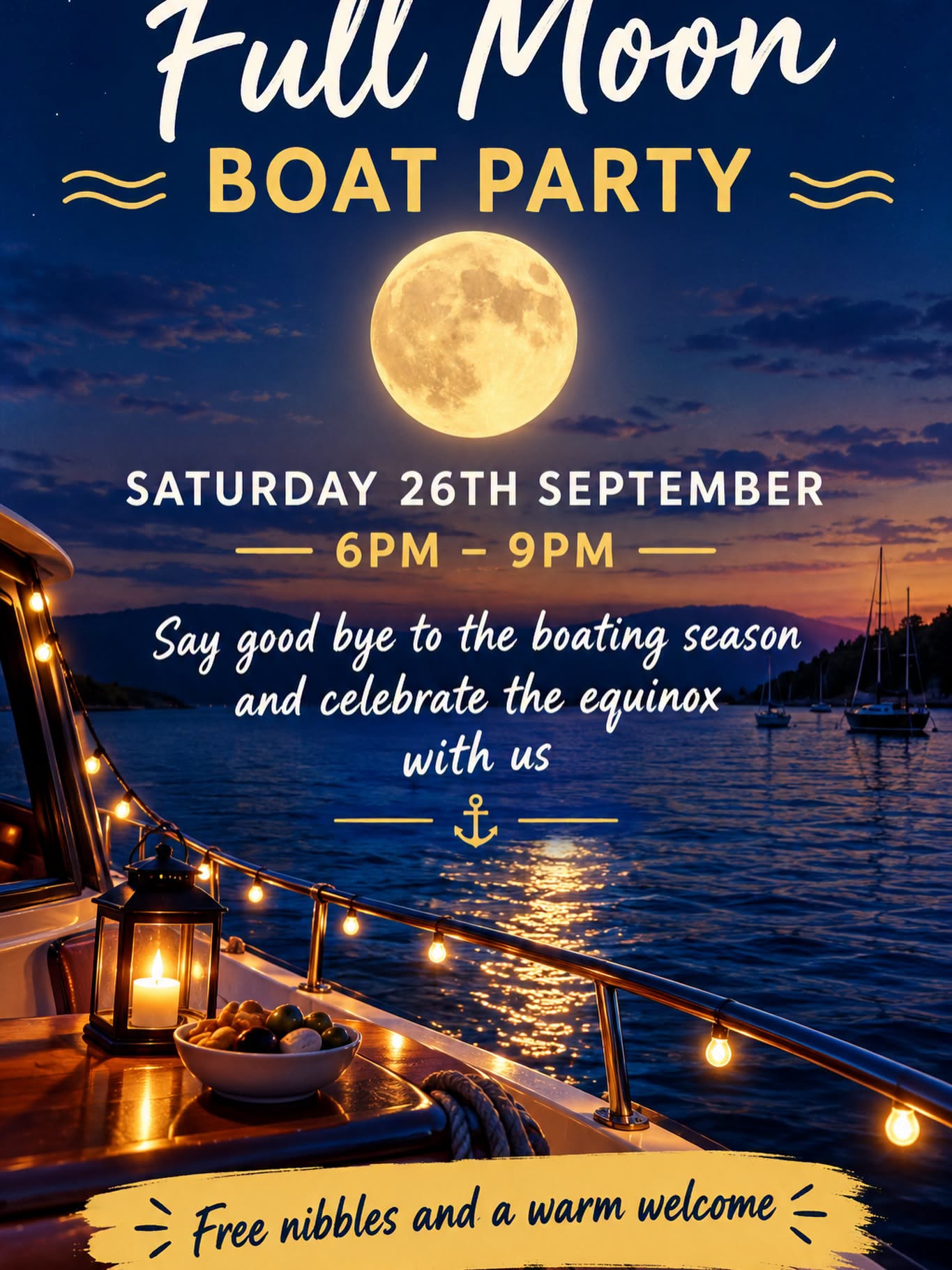 Full Moon Boat Party